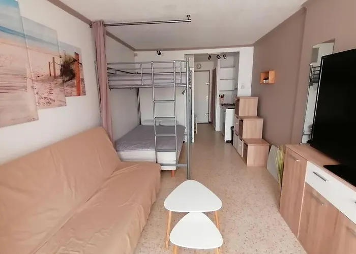 Studio-cabine 6 Couchages Cap-d'agde شقة آجد